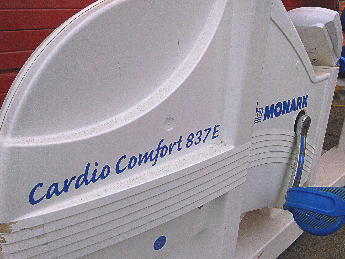 MONARK CARDIO COMFORT 837E ERGOMETER ERGOMEDIC ANAEROBIC PEAK RECUMBENT BIKE