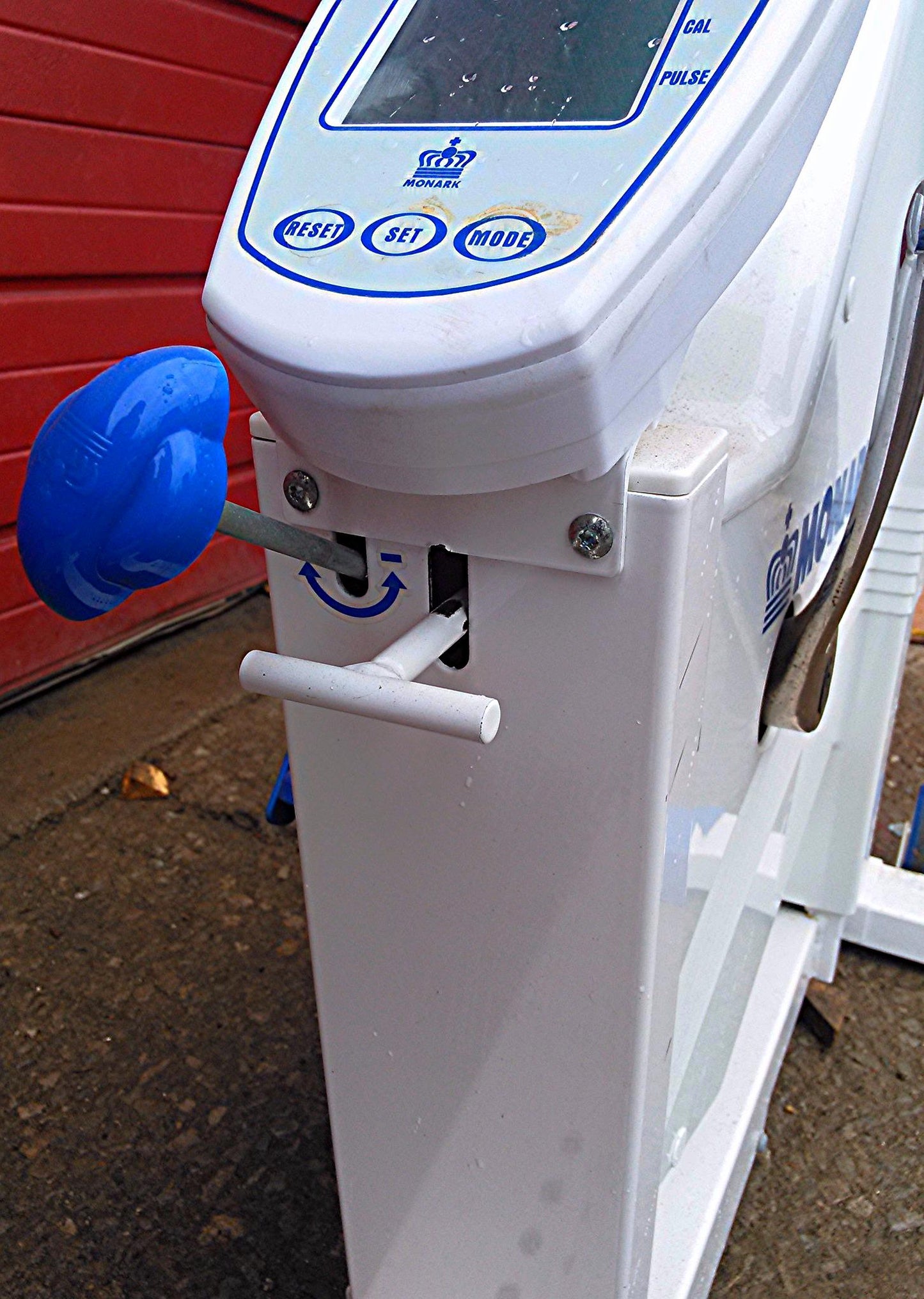 MONARK CARDIO COMFORT 837E ERGOMETER ERGOMEDIC ANAEROBIC PEAK RECUMBENT BIKE