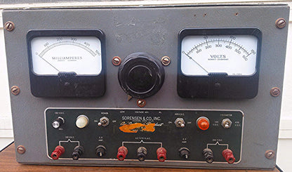 VINTAGE SORENSEN MODEL 500-BB REGULATED POWER SUPPLY