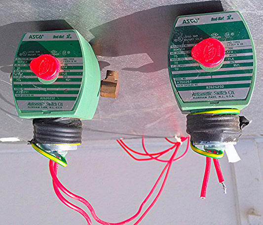 ASCO RED HAT II AUTOMATIC SWITCH NORMALLY CLOSED SOLENOID VALVE 8210G1 3/8" 120V
