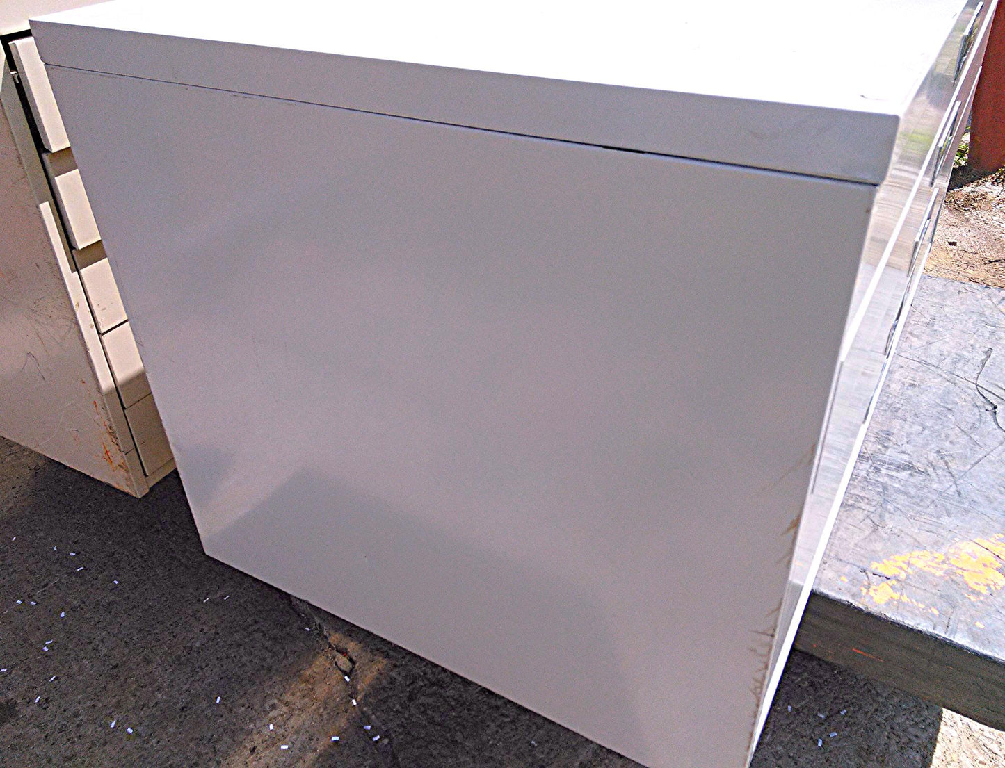 RUSS BASSETT 10 DRAWER STEEL MAP FILE 43" Wide x 22" 1/2' Deep FREE BusinessShip