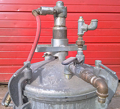 SATA SPRAY PAINT EQUIPMT PRESSURE TANK MADE GERMANY INHALL 4.8 GALLON 18 liters