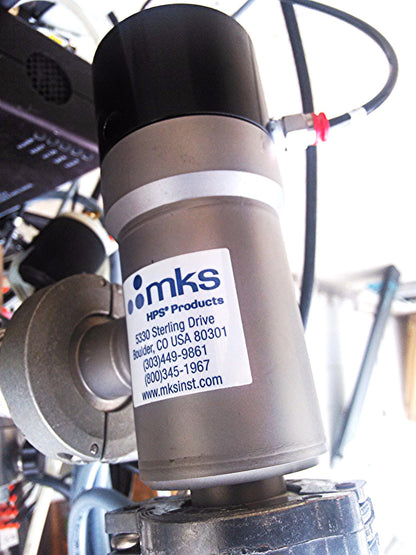 MKS INSTRUMENTS LPV-25-AK-COVS Pneumatic Angle Valve WORKING GREAT
