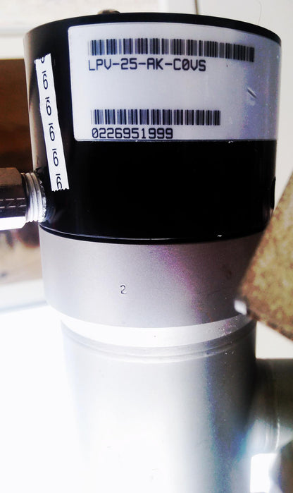 MKS INSTRUMENTS LPV-25-AK-COVS Pneumatic Angle Valve WORKING GREAT