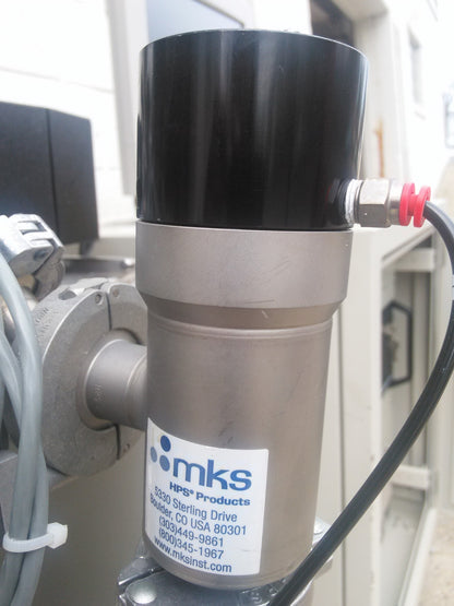 MKS INSTRUMENTS LPV-25-AK-COVS Pneumatic Angle Valve WORKING GREAT