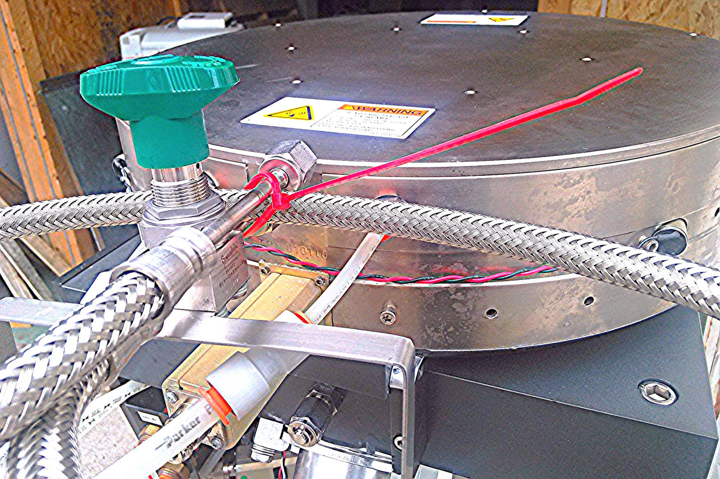 BROOKS AUTOMATION CLUSTER TOOL VALVE WAFER for TRION ORACLE RIE PLASMA ETCHING