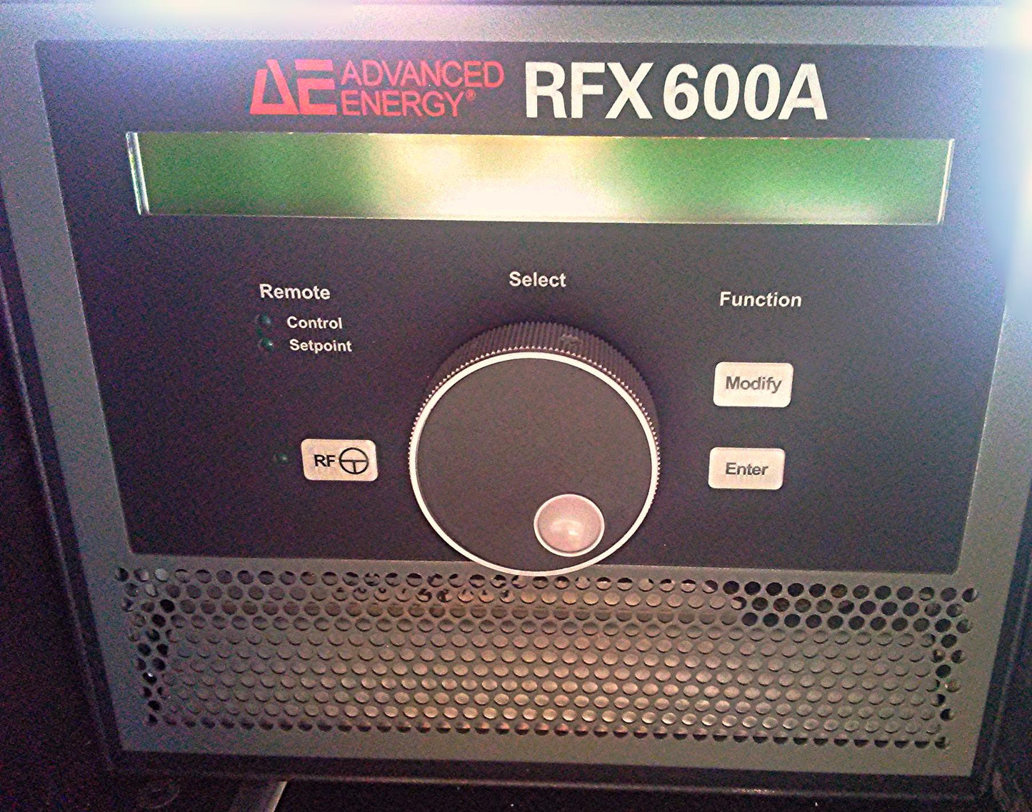 ADVANCED ENERGY Rfx 600a POWER GENERATOR