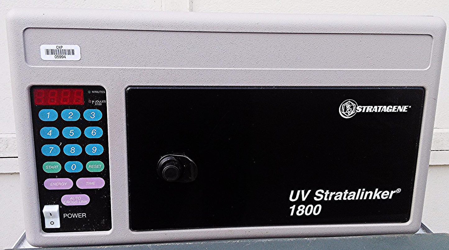STRATAGENE STRATALINKER 1800 UV CROSSLINKER Dna Rna Link Nylon Agilent Genomics