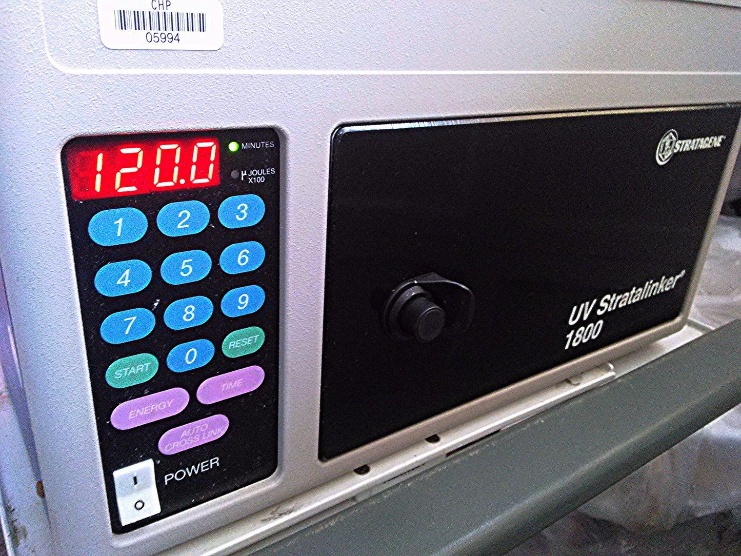 STRATAGENE STRATALINKER 1800 UV CROSSLINKER Dna Rna Link Nylon Agilent Genomics