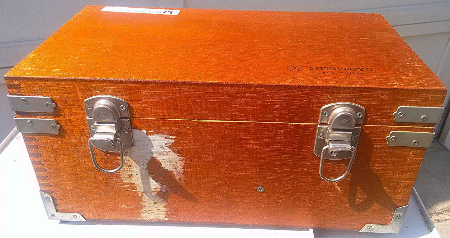MUTUTOYO MICROMETER BOX SET 193-211,103-136, 103-217,103-218,103-219A,103-220A