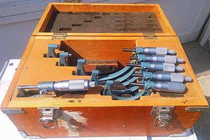 MUTUTOYO MICROMETER BOX SET 193-211,103-136, 103-217,103-218,103-219A,103-220A