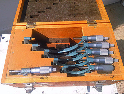 MUTUTOYO MICROMETER BOX SET 193-211,103-136, 103-217,103-218,103-219A,103-220A