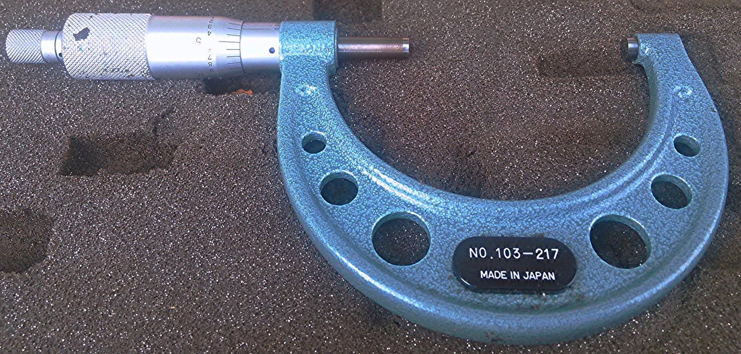 MUTUTOYO MICROMETER BOX SET 193-211,103-136, 103-217,103-218,103-219A,103-220A