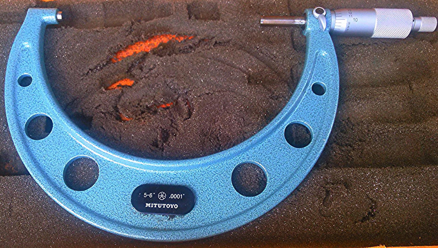 MUTUTOYO MICROMETER BOX SET 193-211,103-136, 103-217,103-218,103-219A,103-220A