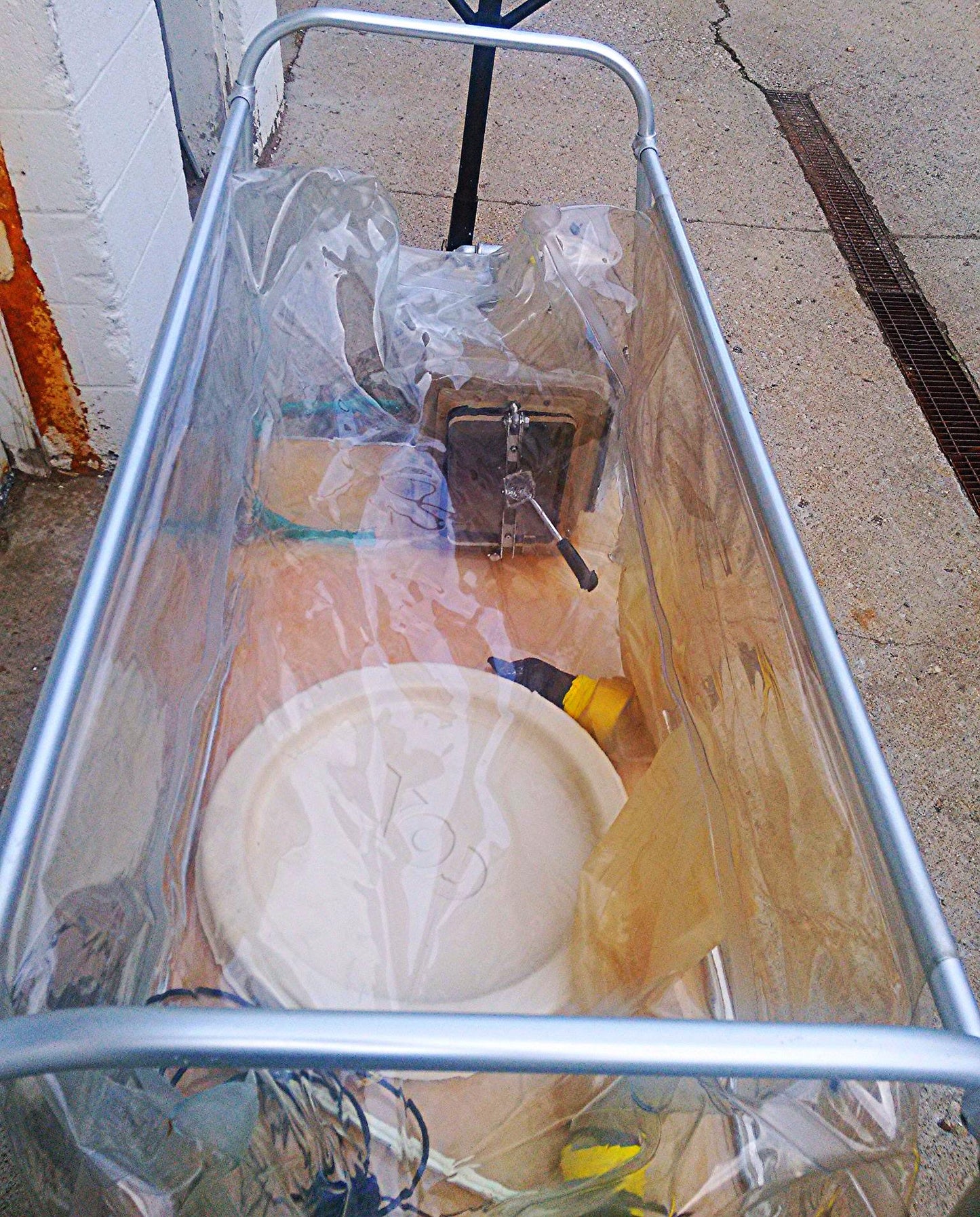 COY LAB VINYL MALC ANAEROBIC CHAMBER GLOVE BOX HOOD COMPLETE L@@K!!!