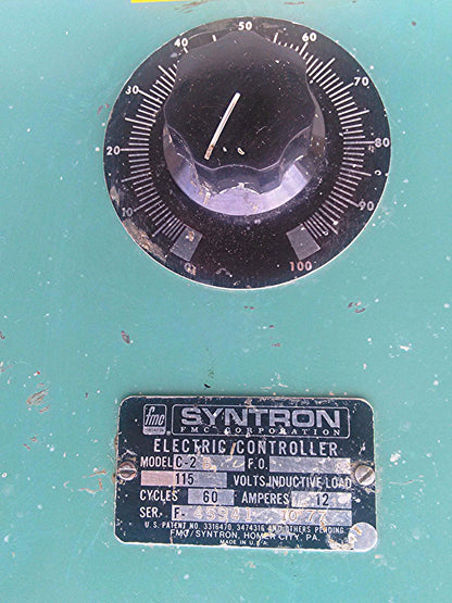 FMC SYNTRON C-2B 12 AMPERES Mounting Syntron® Electromagnetic Vibrators 115Volts