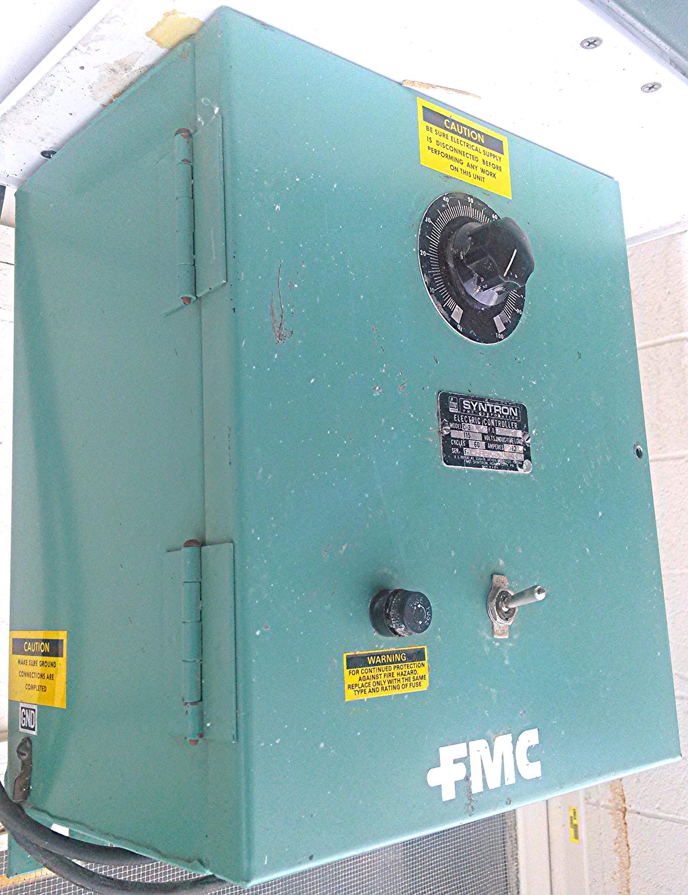 FMC SYNTRON C-2B 12 AMPERES Mounting Syntron® Electromagnetic Vibrators 115Volts