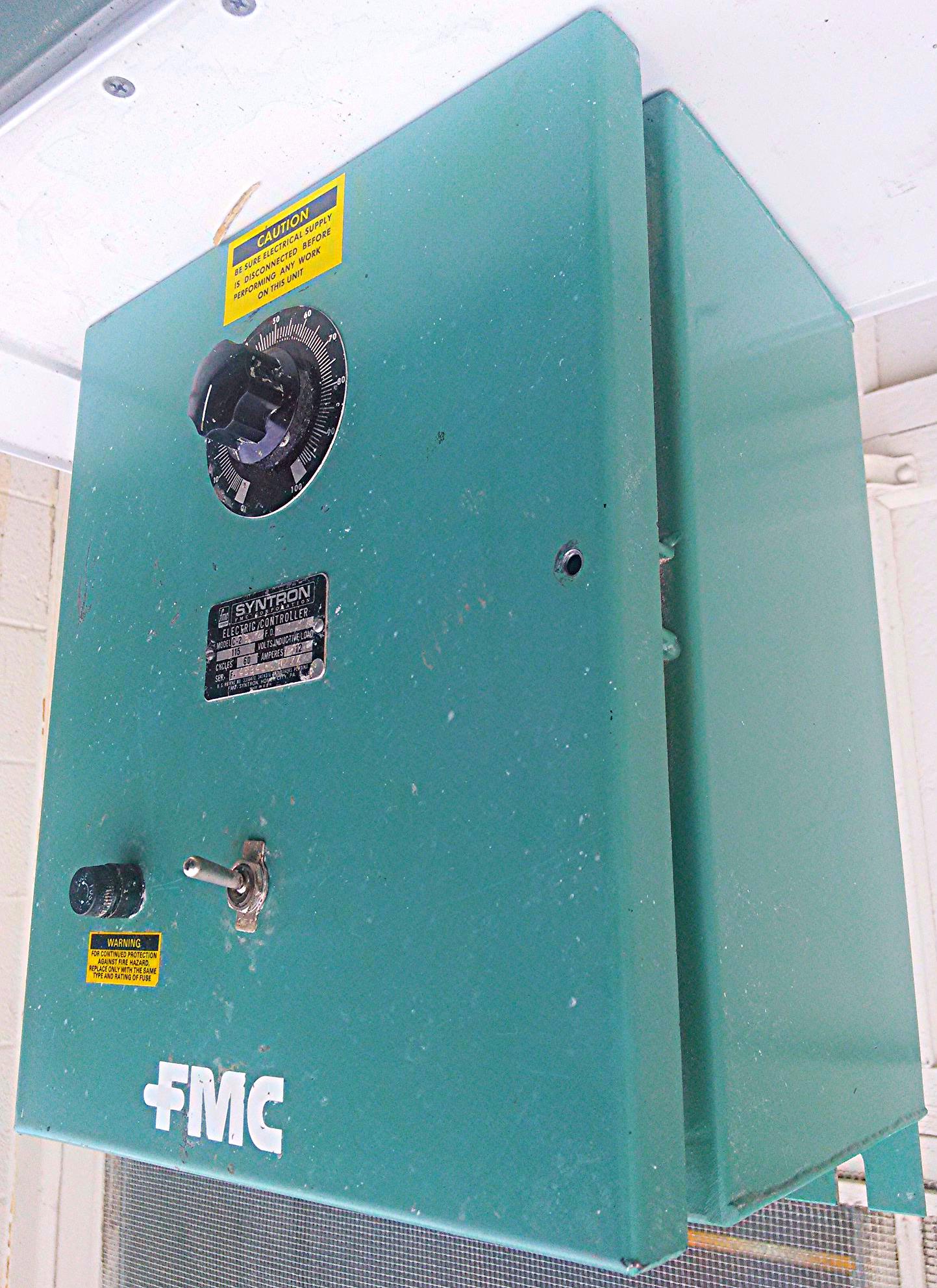 FMC SYNTRON C-2B 12 AMPERES Mounting Syntron® Electromagnetic Vibrators 115Volts