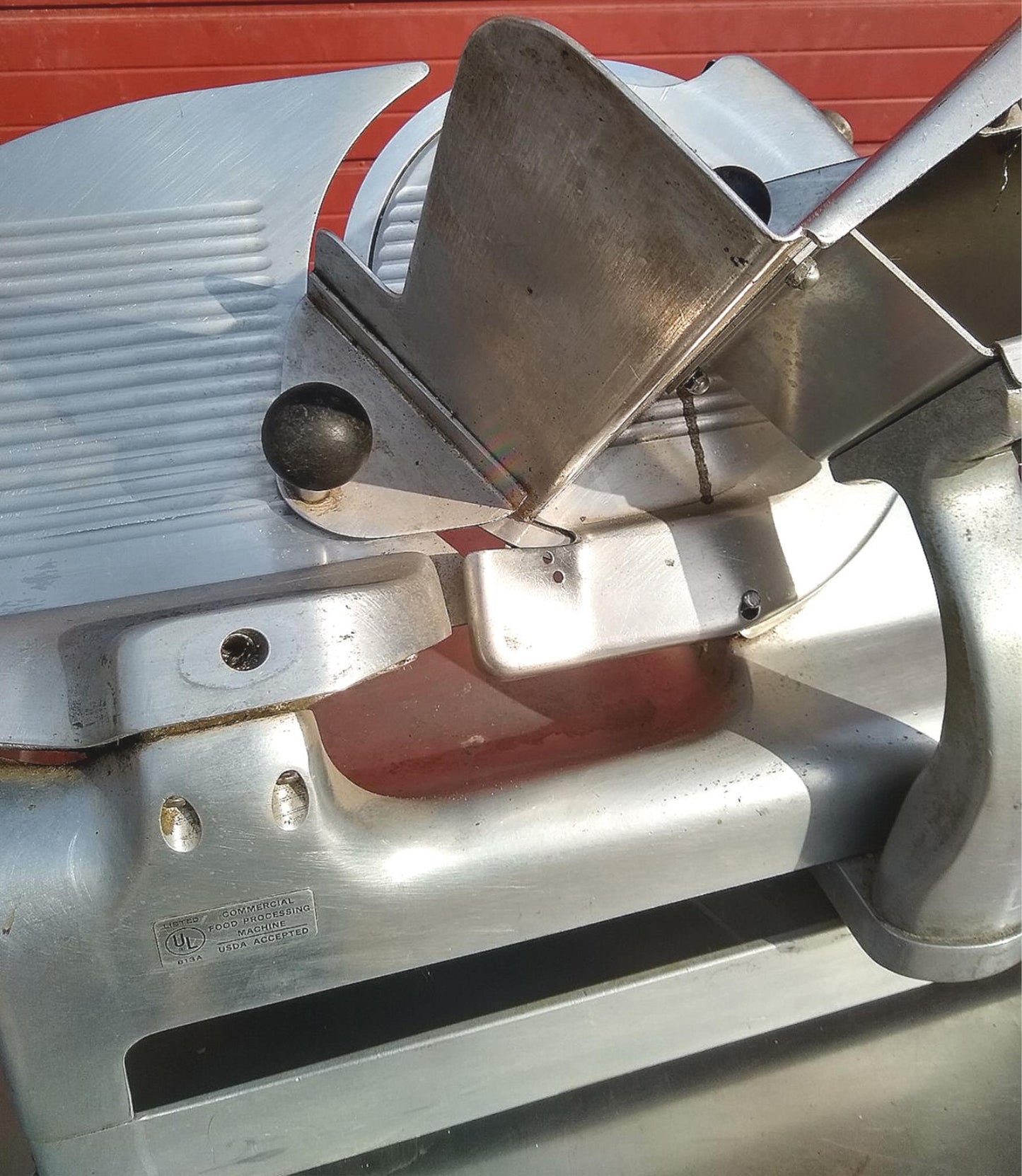 US BERKEL 818 Automatic Deli Meat Cheese SLICER NoSharpener WATCH VIDEO FREESHIP