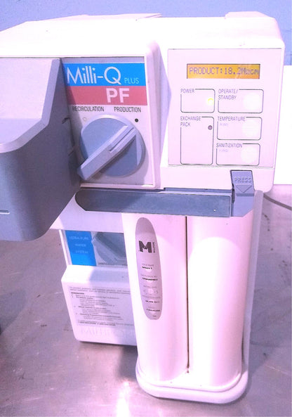 MILLI-Q PLUS PF WATER PURIFICATION SYSTEM FREE SHIPPING