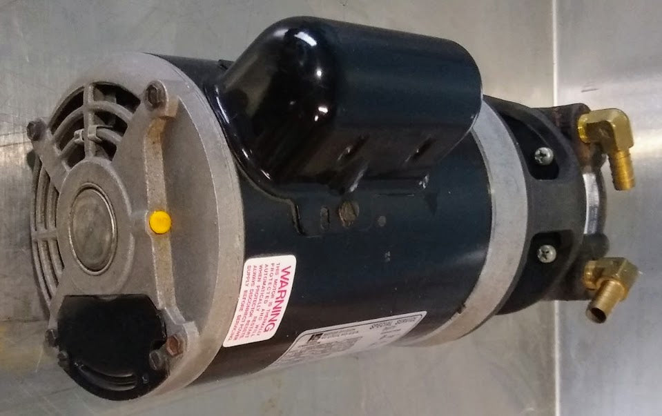 GAST 0870-P108A VACUUM PUMP EMERSON TA55JXDD-334 CAT G515X MOTOR FREE SHIPPING