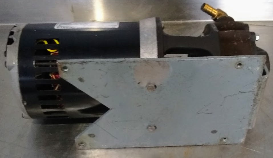 GAST 0870-P108A VACUUM PUMP EMERSON TA55JXDD-334 CAT G515X MOTOR FREE SHIPPING