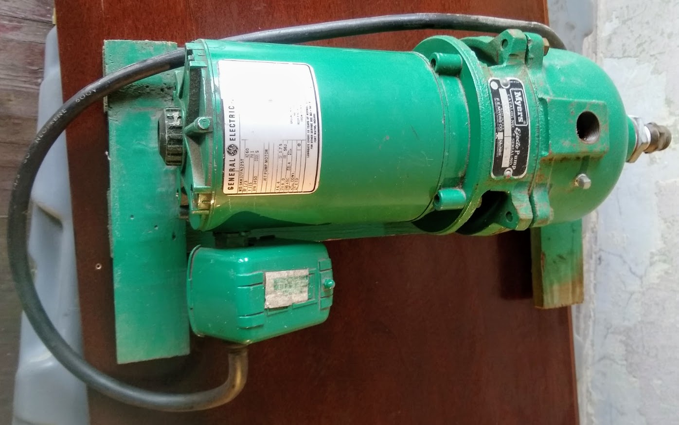 MYERS HJ 33S DEEP WELL WATER CONVERTIBLE EJECTOPUMP FREE SHIPPING
