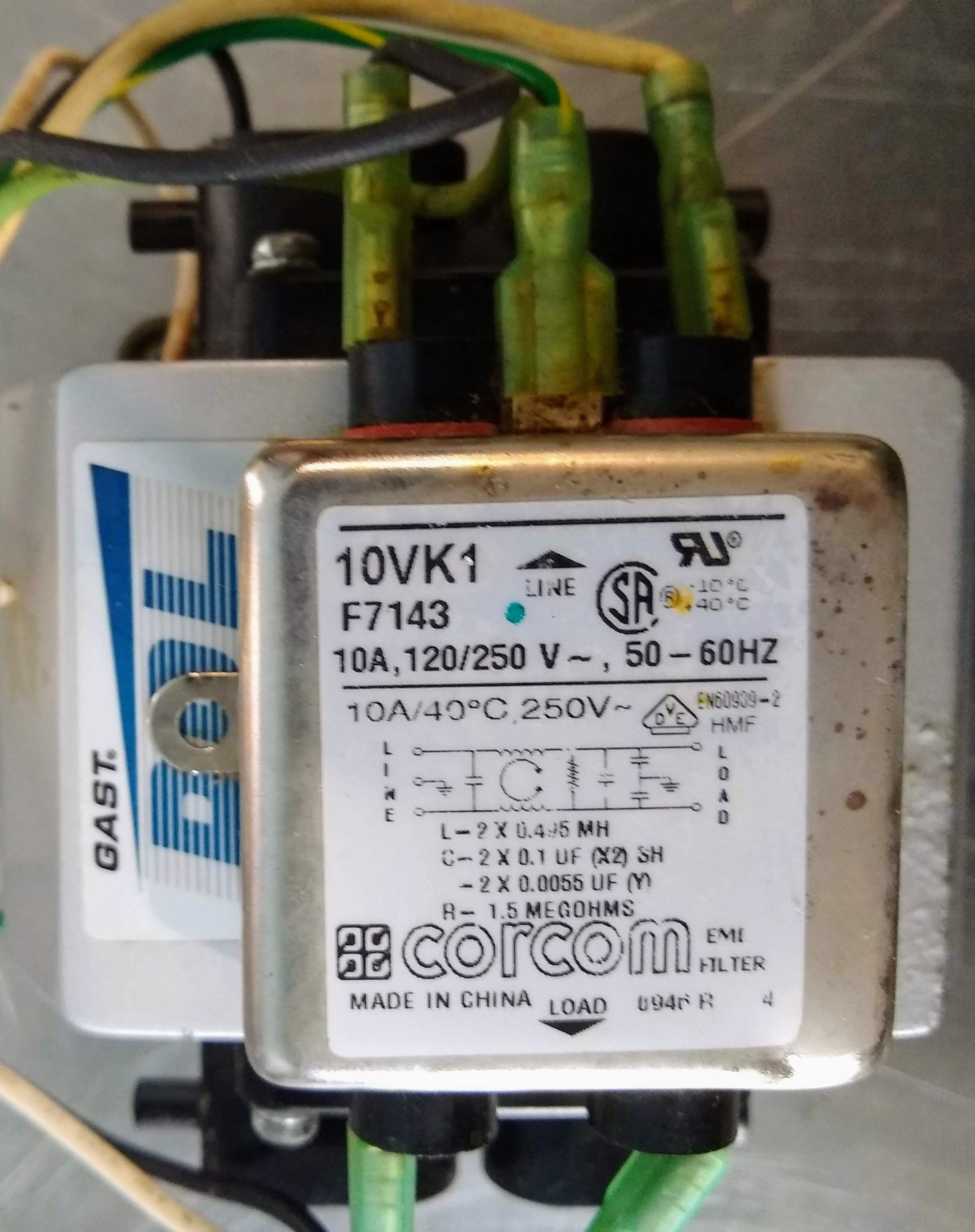 IBEX GAST DDL8BS-101 OIL LESS PUMP FREE SHIPPING