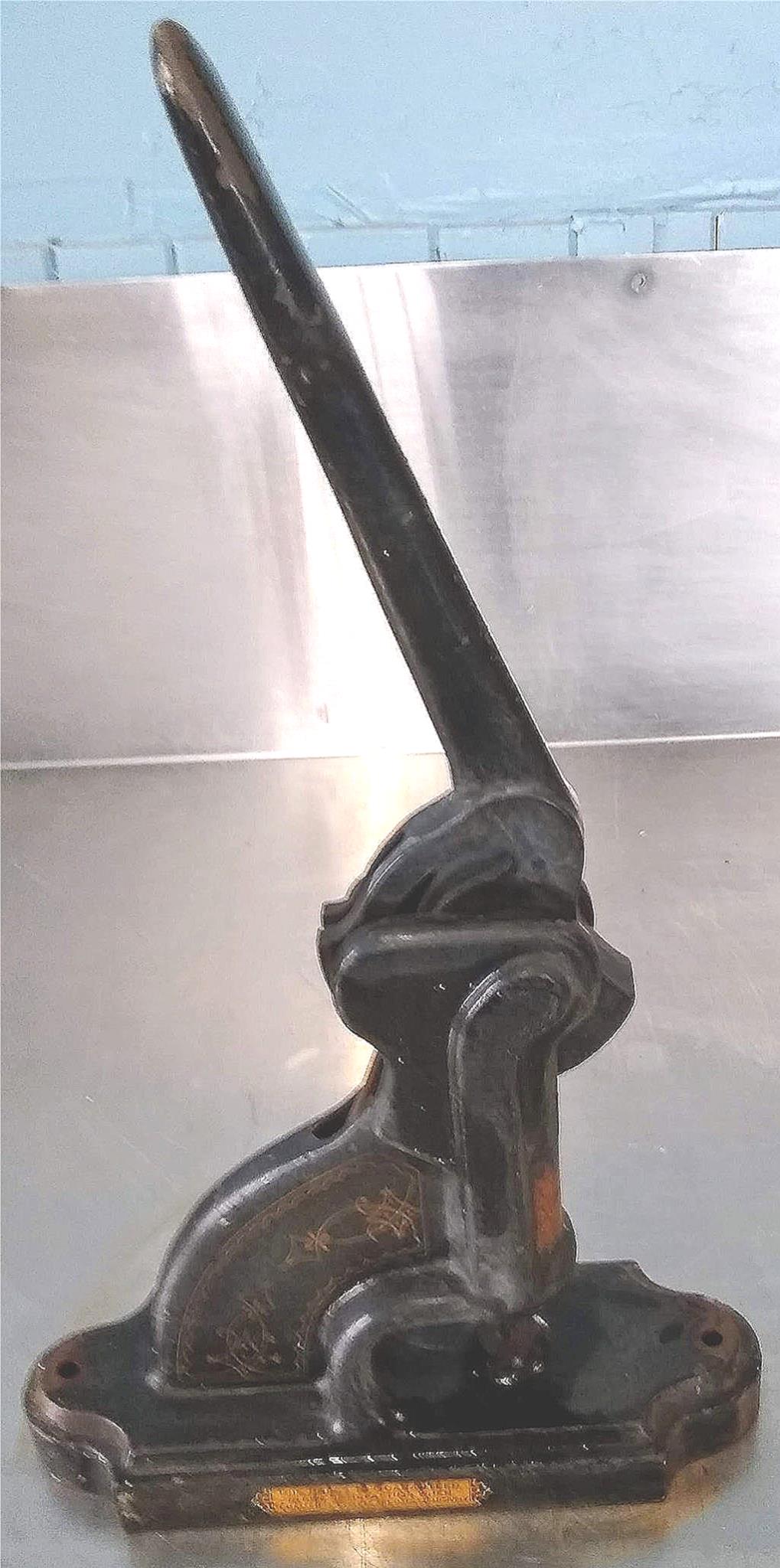 VINTAGE 1887 CHALLENGE EYELET PRESS NUMBER 2 PUNCH by E. L. SIBLEY FREE SHIPPING