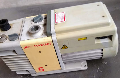 EDWARDS RV5 ROTARY VANE VACUUM PUMP WATCH VIDEO FREE SHIPPING