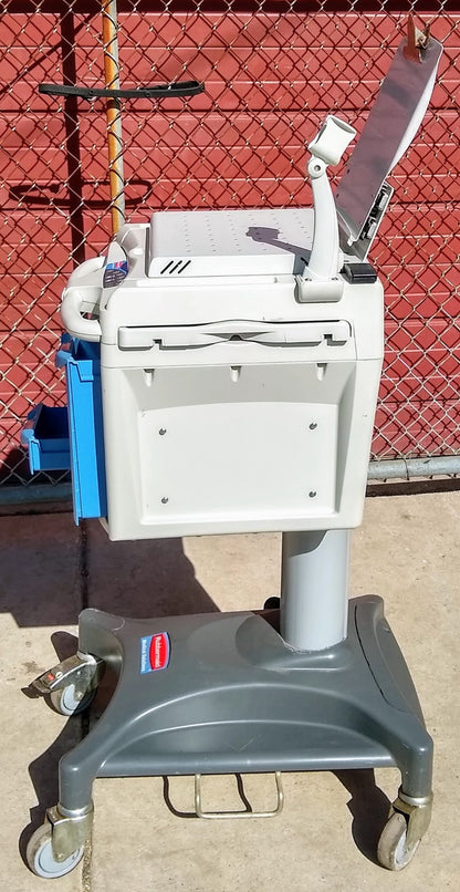 RUBBERMAID MEDICAL SOLUTIONS CART MODEL FG9M0905MBLU CART