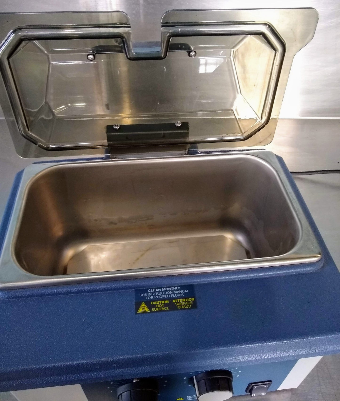 FISHER 105 HEATED WATER BATH with COVER 90 DAY WARRANTY WATCH VIDEO FREESHIP