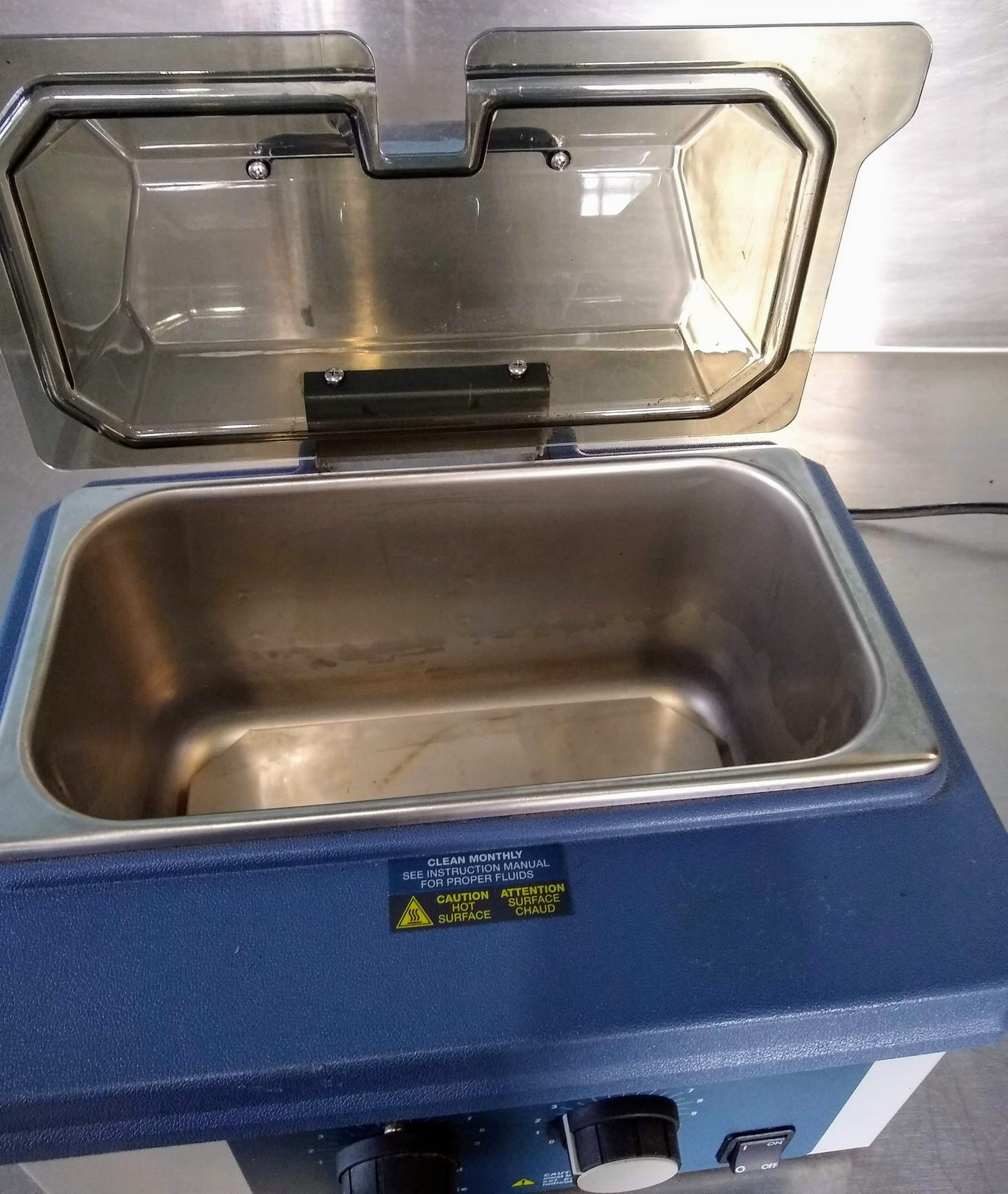 FISHER 105 HEATED WATER BATH with COVER 90 DAY WARRANTY WATCH VIDEO FREESHIP