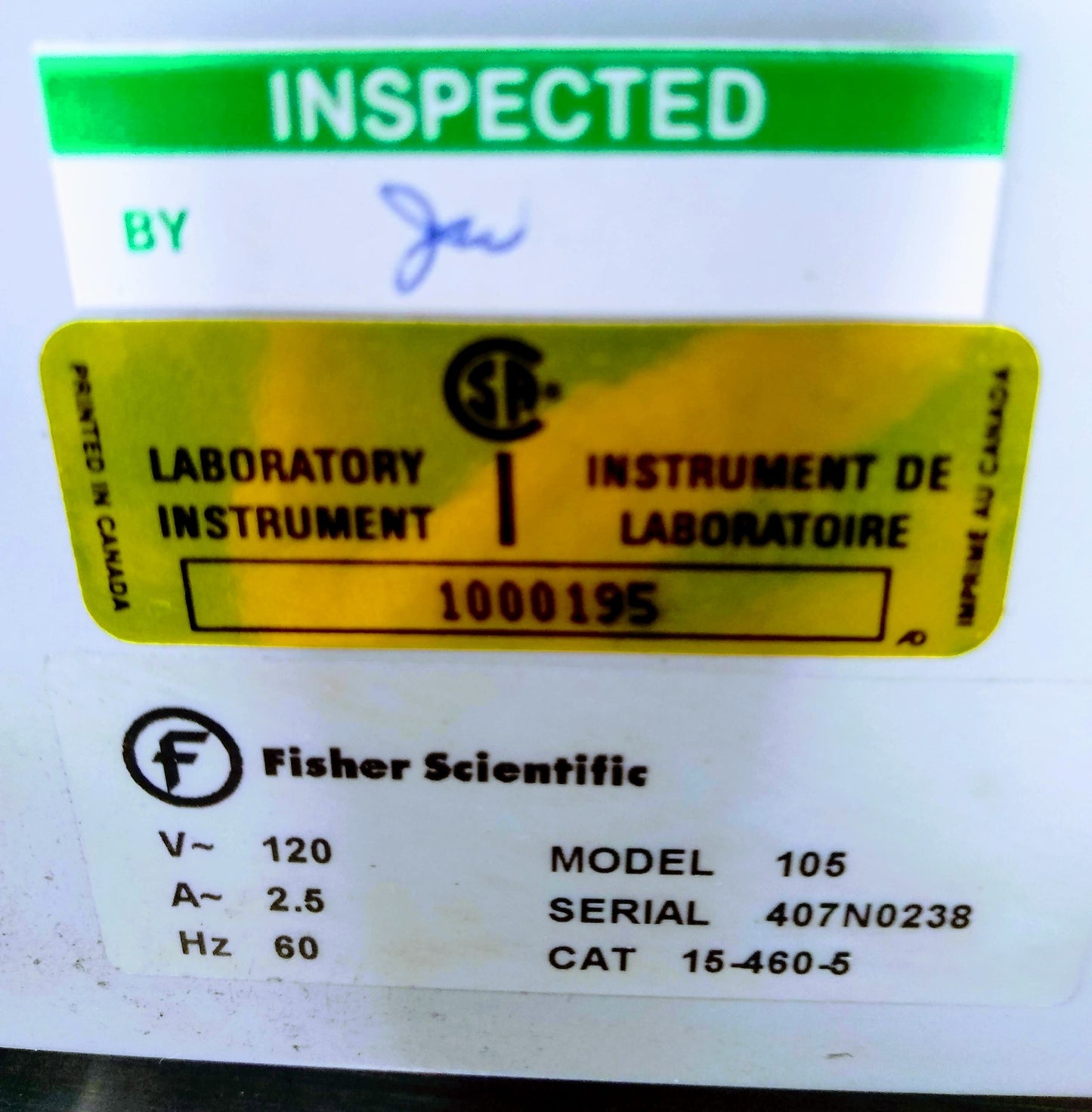 FISHER 105 HEATED WATER BATH with COVER 90 DAY WARRANTY WATCH VIDEO FREESHIP