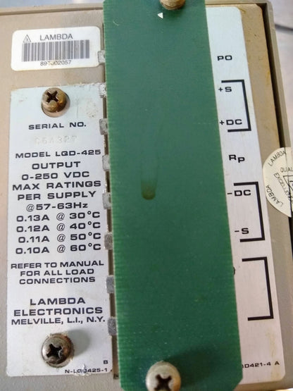 LAMBDA LQD-425 Voltage 0to250V 13Amp DIGITAL METER TEST POWER SUPPLY FREE SHIP