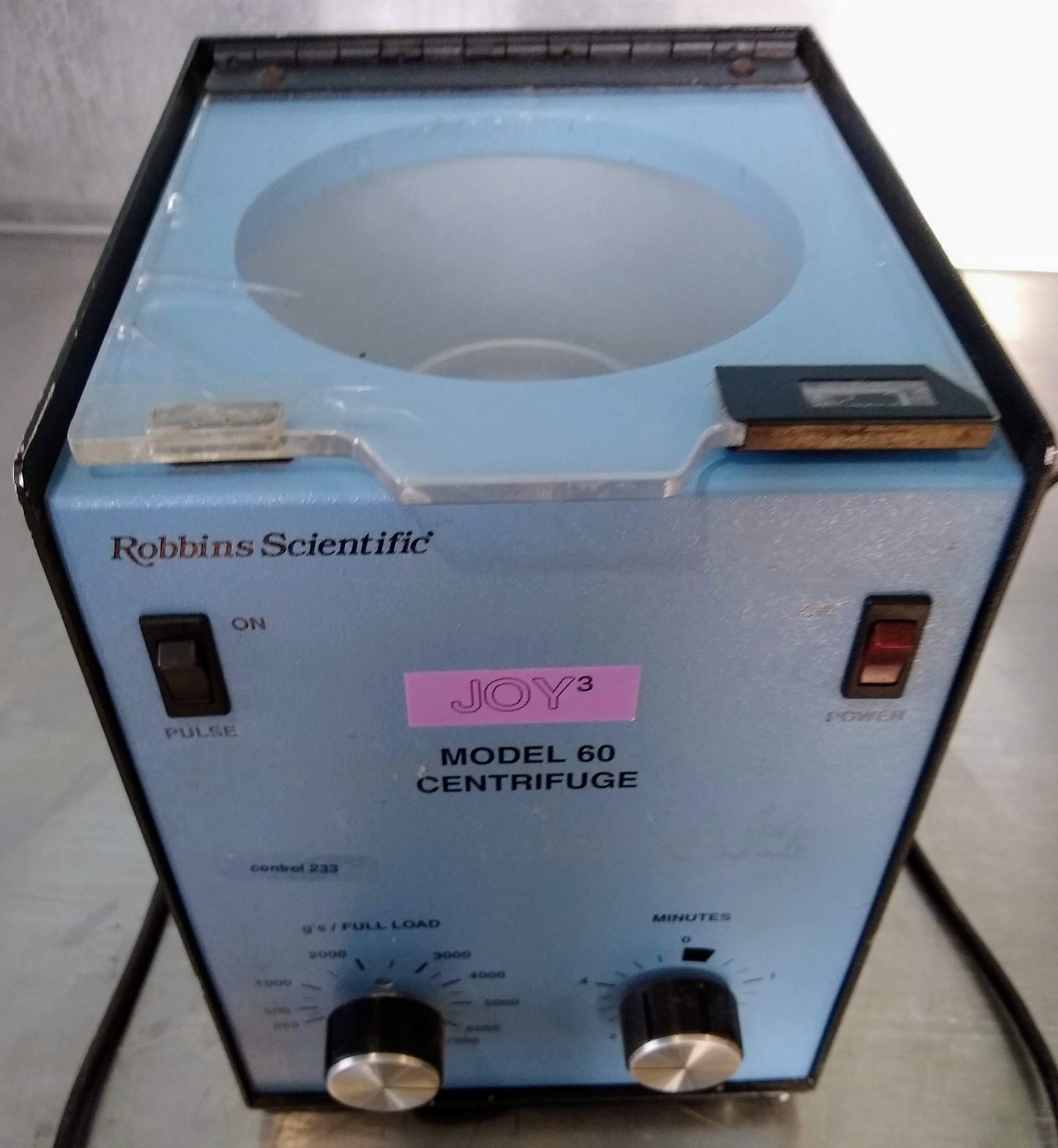 ROBBINS SCIENTIFIC MODEL 60 MICRO CENTRIFUGE 90DAYWARRANTY FREESHIP WATCHVIDEO