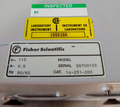 FISHER LAB ROTATOR ORBITAL SHAKER MIXER TIMER 90DAYWARRANTY FREESHIP WATCHVIDEO