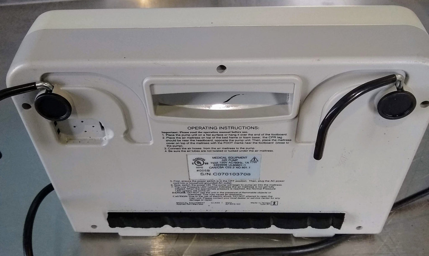 BANTEX LEGACY XL 15 LPM ALTERNATING PRESSURE AIR PUMP 90DAYWARRANTY FREE SHIP