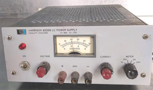 1966 HP HEWLETT HARRISON 6202B REGULATED DC POWER SUPPLY 90DAYWARRANTY FREE SHIP
