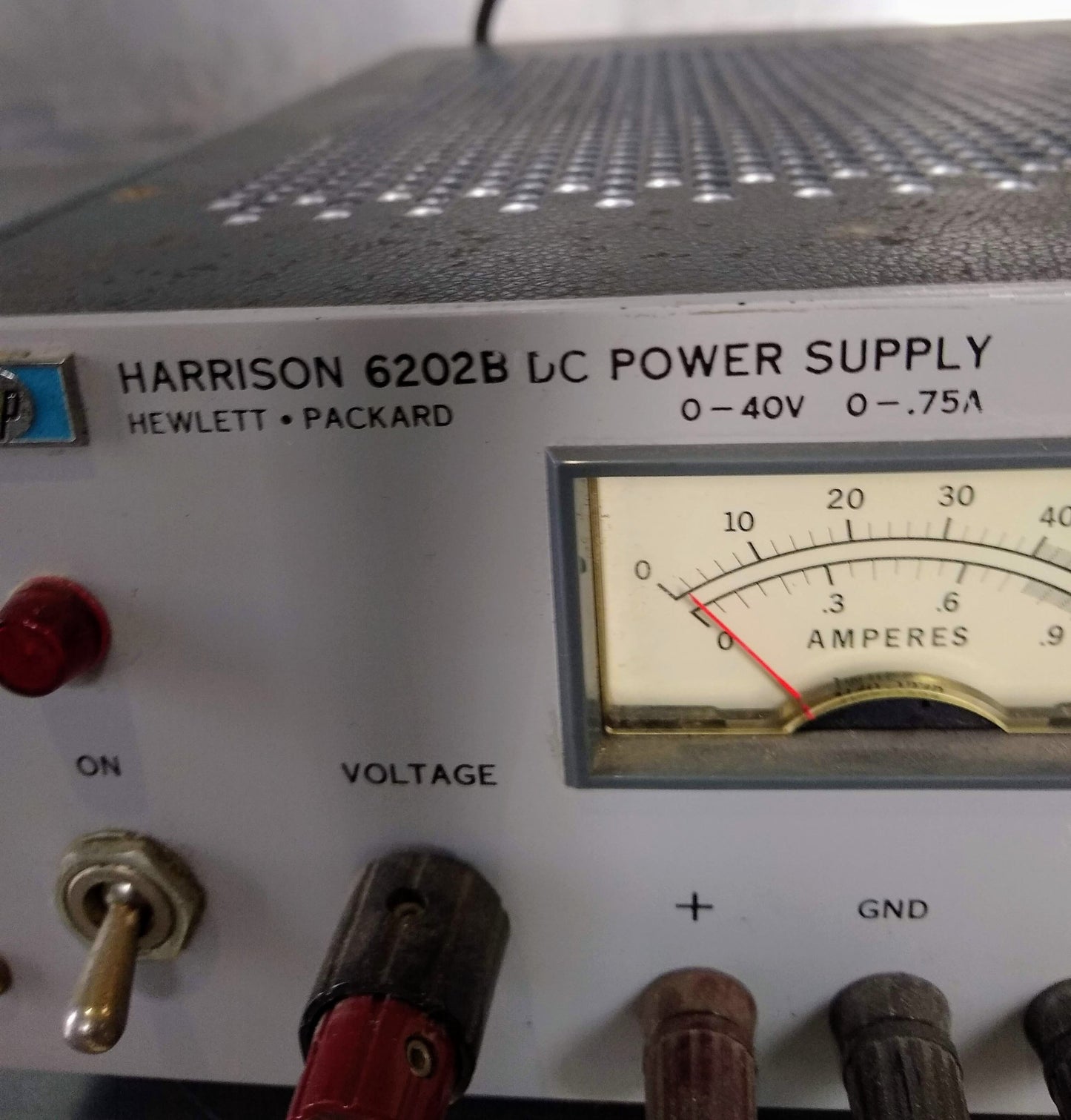 1966 HP HEWLETT HARRISON 6202B REGULATED DC POWER SUPPLY 90DAYWARRANTY FREE SHIP