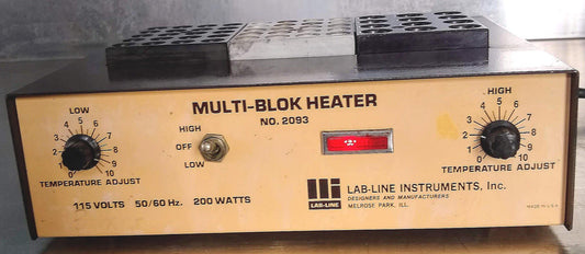 LAB-LINE Model2093 MULTI-BLOK® HEATER 130°C CSAcertified 90DAYWARRANTY FREE SHIP