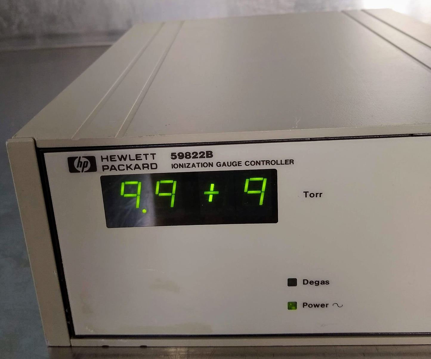 HP HEWLETT PA 59822B DIGITAL IONIZATION GAUGE CONTROLLER 90DAYWARRANTY FREE SHIP