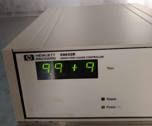 HP HEWLETT PA 59822B DIGITAL IONIZATION GAUGE CONTROLLER 90DAYWARRANTY FREE SHIP