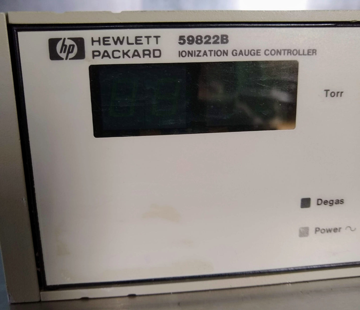 HP HEWLETT PA 59822B DIGITAL IONIZATION GAUGE CONTROLLER 90DAYWARRANTY FREE SHIP