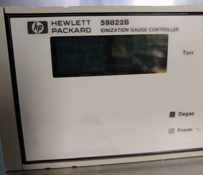 HP HEWLETT PA 59822B DIGITAL IONIZATION GAUGE CONTROLLER 90DAYWARRANTY FREE SHIP