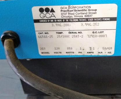 PRECISION GCA 260 HEATED 5.1Liter WATER BATH with COVER 90DAYWARRANTY FREE SHIP