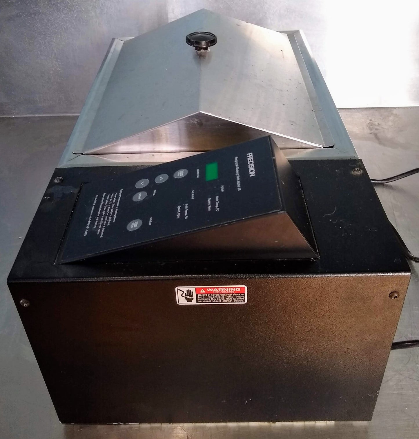 PRECISION 25 RECIPROCATING HEATED 14Liter WATER BATH COVER WARRANTY WATCH VIDEO