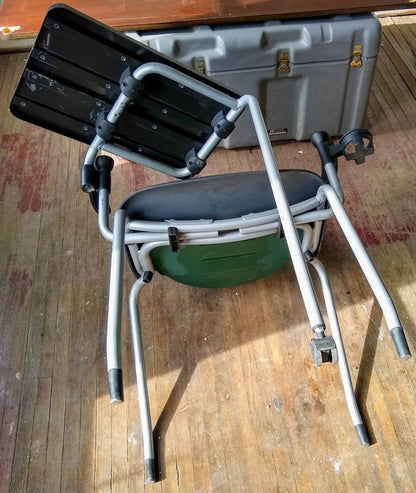 LOT 10 VECTA STEELCASE COALESSE X-STACK GREEN CHAIRS TABLET CUP HOLDER FREE SHIP