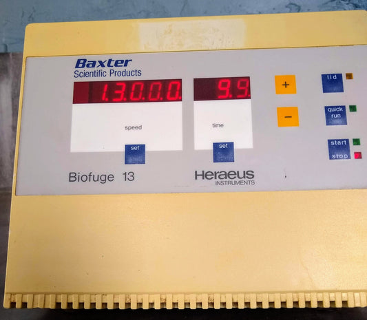 HERAEUS BAXTER BIOFUGE 13 LABOFUGE 200 & ROTOR 90DAYWARRANTY FREESHIP WATCHVIDEO