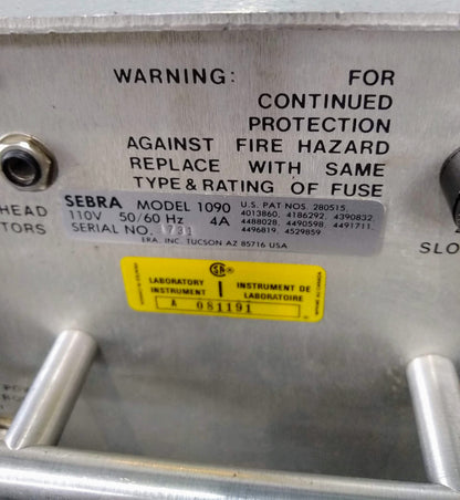 VANTE SEBRA 3120 1090 PHARMACEUTICAL TUBE SEALER  90DAYWARRANTY WATCHVIDEO